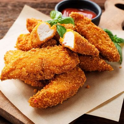 Chicken fingers fry