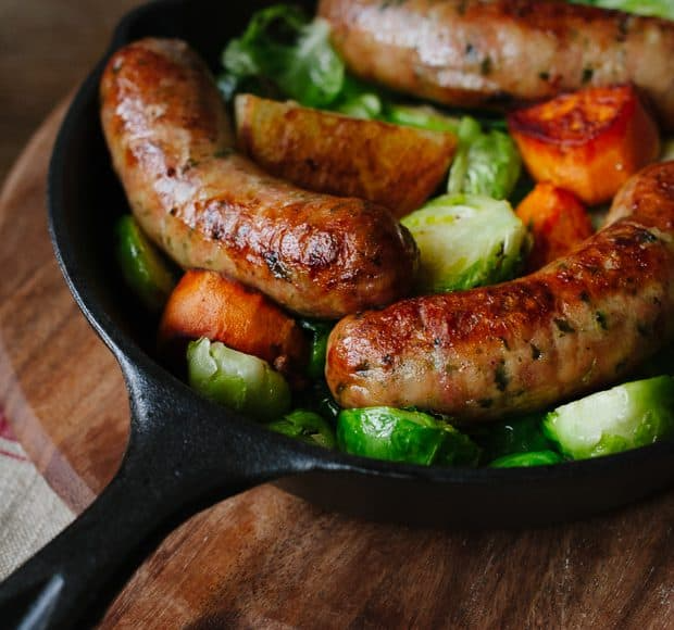 chicken sausage tikka