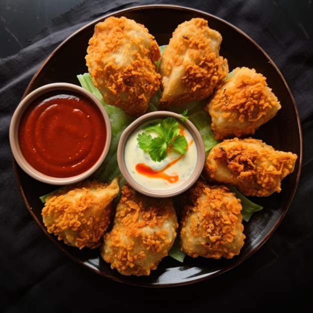 kurkure chicken momos